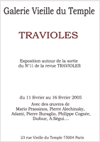 affiche de l'exposition Traviol'expo